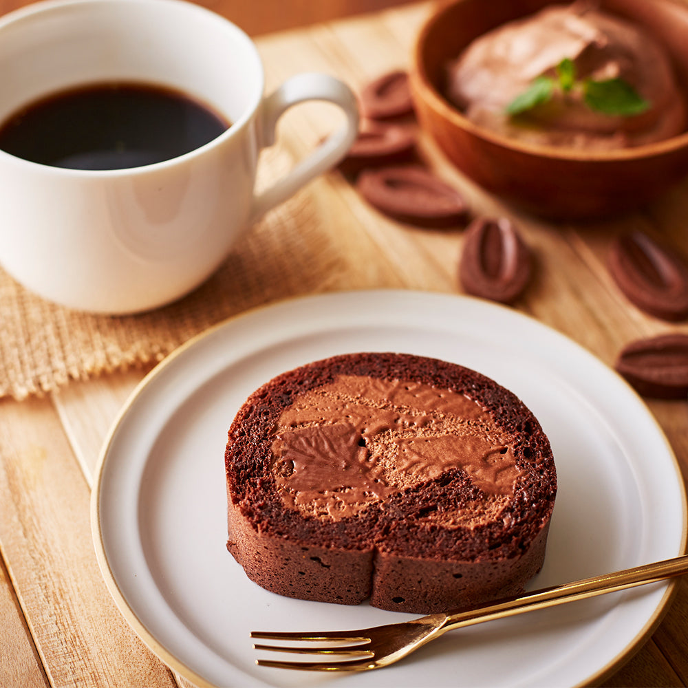 低糖質 チョコレートロールケーキ YASASWEETS