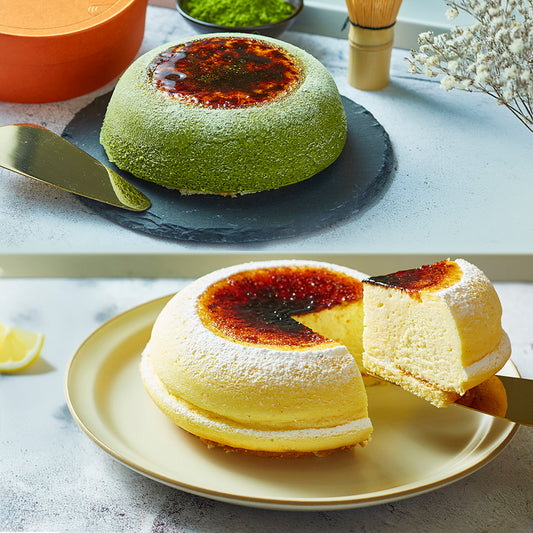 天空のチーズケーキ スフレ 5号 + 利休 5号 セット TENKU SWEETS