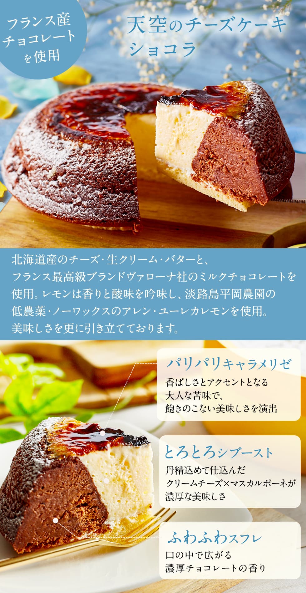 【 父の日 2023 】 天空のチーズケーキショコラ 2023 ギフト ふわふわ 濃厚 シブースト ふわとろ フロマージュ バースデー 誕生日 有名 お菓子 スイーツ 人気 記念 送料無料 有名 ギフト プレゼント 贈り物